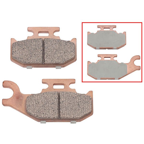 ROCKHARD ROCK HARD FULL - METAL BRAKE PAD (AT - 05673F) - DRIVEN Canada's Powersports AT - 05673F