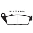 ROCKHARD ROCK HARD FULL - METAL BRAKE PAD (MC - 05271F) - DRIVEN Canada's Powersports MC - 05271F