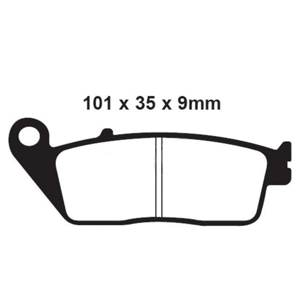 ROCKHARD ROCK HARD FULL - METAL BRAKE PAD (MC - 05271F) - DRIVEN Canada's Powersports MC - 05271F