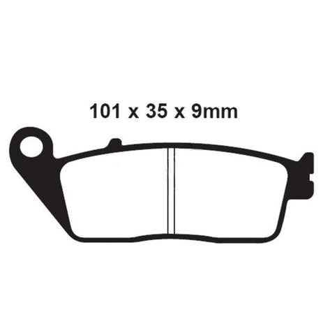 ROCKHARD ROCK HARD FULL - METAL BRAKE PAD (MC - 05271F) - DRIVEN Canada's Powersports MC - 05271F