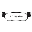 ROCKHARD ROCK HARD FULL - METAL BRAKE PAD (MC - 05272F) - DRIVEN Canada's Powersports MC - 05272F