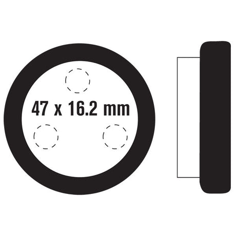 ROCKHARD ROCK HARD SEMI - METALLIC BRAKE PAD (AT - 05457) - DRIVEN Canada's Powersports AT - 05457