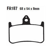 ROCKHARD ROCK HARD SEMI - METALLIC BRAKE PAD (FA187) - DRIVEN Canada's Powersports FA187