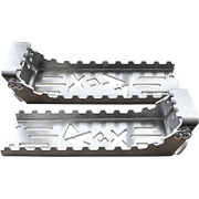 ROX SPEED FX ROX ATV FOOT PEG 8" X 3" BOLT ON - Driven Powersports Inc.FP - 001 - ASMFP - 001 - ASM