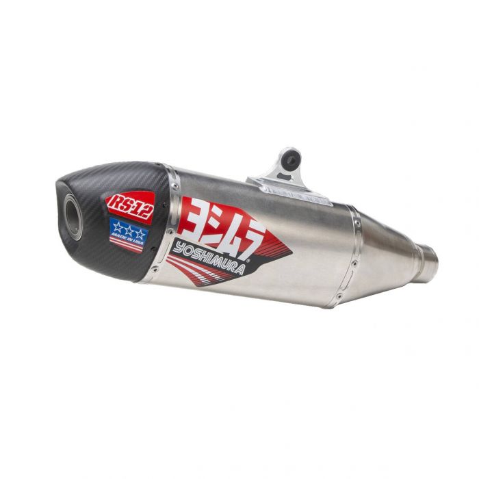 YOSHIMURA RS-12 BOLT-ON-EXHAUST 19-22 RM-Z250 RS-12 SIG FS SS/AL/CF
