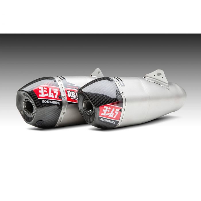 YOSHIMURA RS-9T SIGNATURE SERIES DUAL FULL SYSTEM EXHAUST 18-21 CRF250R SS/SS/CF TIPS