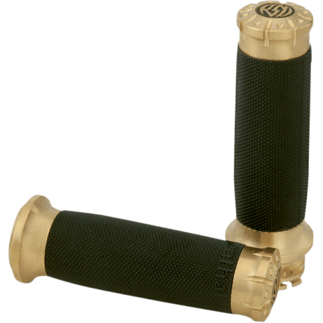 RSD 08 - 19 FLHT CHRONO GRIPS BRASS - Driven Powersports Inc.0063 - 20420063 - 2042