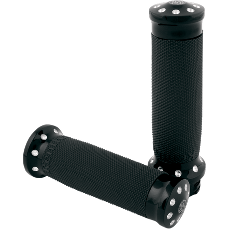 RSD 08 - 19 FLHT CONTRAST GRIPS (PR) - Driven Powersports Inc.0063 - 2022 - BM0063 - 2022 - BM
