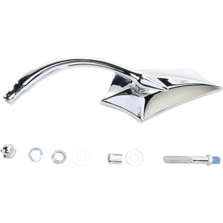 RUSS WERNIMONT DESIGNS 5 ARC CHROME LH SHORT STEM EA - Driven Powersports Inc.0640 - 0776