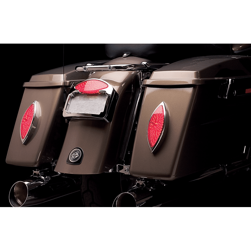 RUSS WERNIMONT DESIGNS LED CAT - EYE LIGHTS 6 - 3/4X2 - 5/8 (PR) - Driven Powersports Inc.2010 - 0165
