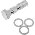 RUSSELL 10X1.25 DOUBLE BANJO BOLT CHROME RUSSEL (R40508C) - DRIVEN Canada's Powersports 087133921327R40508C