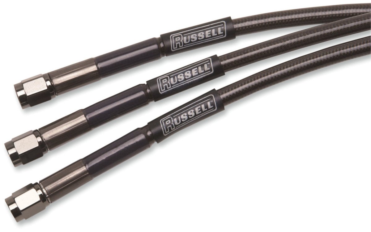 RUSSELL 12" RENEGADE UNIVERSAL BRAKE LINE - Driven Powersports Inc.087133908045R58023B