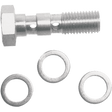 RUSSELL 3/8 - 24 DOUBLE BANJO BOLT CHROME (R40517) - DRIVEN Canada's Powersports 87133913063R40517