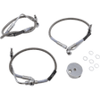 RUSSELL 94 - 05 FLHR/I FRONT BRK LINE KIT S/S (R08756DS) - DRIVEN Canada's Powersports 087133875620R08756DS