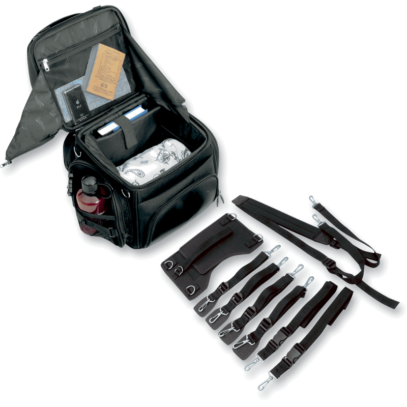 SADDLEMEN BR1800 BACKREST SEAT SISSY BAR BAG (3515 - 0113) - DRIVEN Canada's Powersports 3515 - 0113