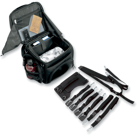 SADDLEMEN BR1800 BACKREST SEAT SISSY BAR BAG (3515 - 0113) - DRIVEN Canada's Powersports 3515 - 0113