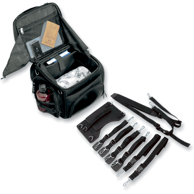 SADDLEMEN BR1800 BACKREST SEAT SISSY BAR BAG (3515 - 0113) - DRIVEN Canada's Powersports 3515 - 0113