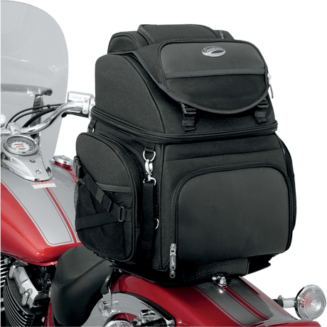 SADDLEMEN BR3400 BACKREST SEAT SISSY BAR BAG (3515 - 0107) - DRIVEN Canada's Powersports 3515 - 0107