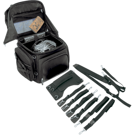 SADDLEMEN BR3400 BACKREST SEAT SISSY BAR BAG (3515 - 0107) - DRIVEN Canada's Powersports 3515 - 0107