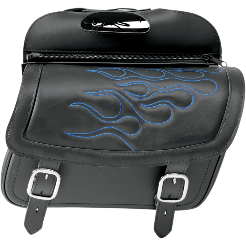 SADDLEMEN SADDLEBAG FLAME - DRIVEN Canada's Powersports 3501 - 0772