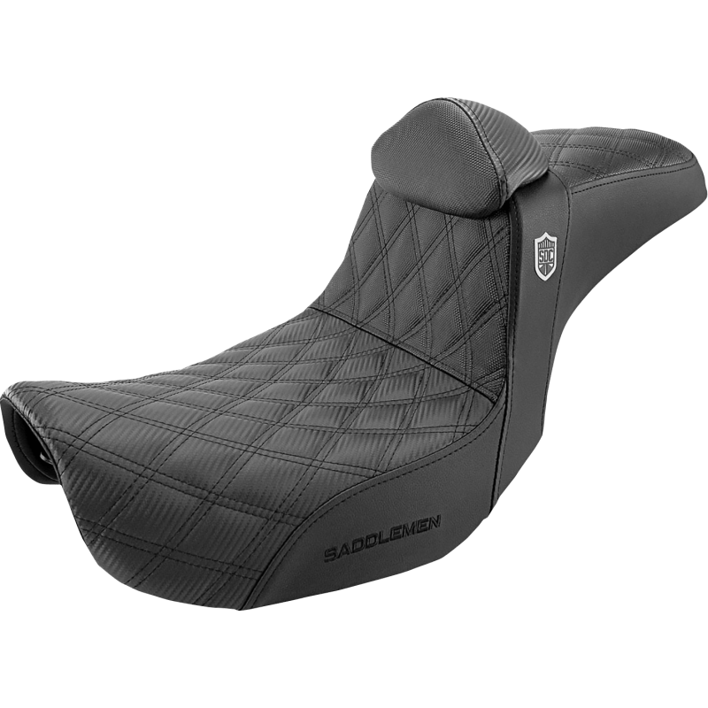 SADDLEMEN SEAT SDC PERF GRIP LUMBAR (SC80604DBKRT) - DRIVEN Canada's Powersports SC80604DBKRT