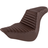 SADDLEMEN SEAT STEPUP LS SOFTAL BRW (818 - 27 - 176BR) - DRIVEN Canada's Powersports 818 - 27 - 176BR