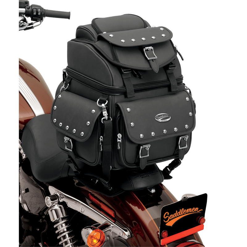 SADDLEMEN SISSY BAR BAG BR1800EXS (3515 - 0119) - DRIVEN Canada's Powersports 3515 - 0119