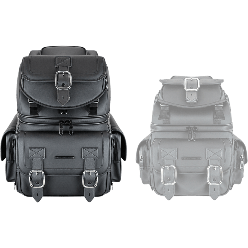 SADDLEMEN SISSY BAR BAG BR3400D (EX000972) - DRIVEN Canada's Powersports EX000972