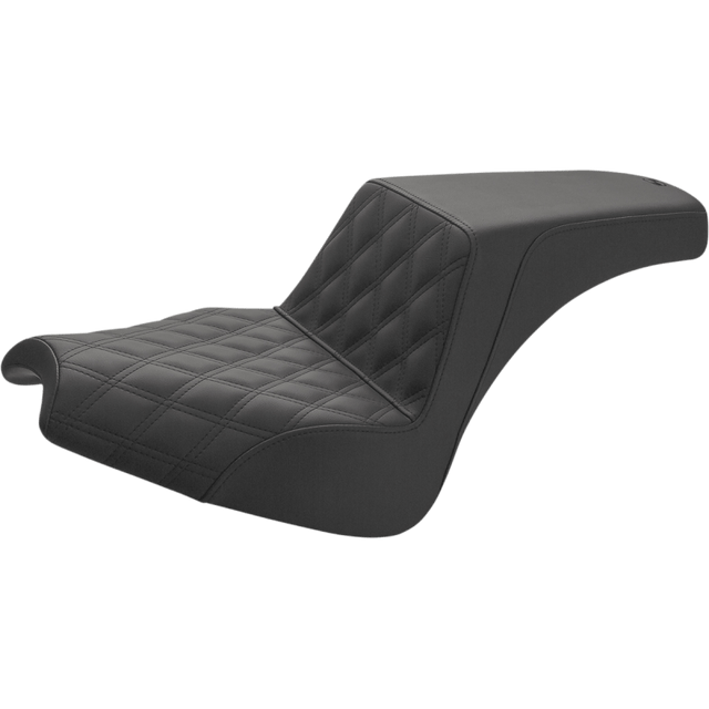 SADDLEMEN STEP UP SEAT FRONT LATTICE/REAR SMOOTH BLACK CHIEF (I21 - 04 - 172) - DRIVEN Canada's Powersports I21 - 04 - 172