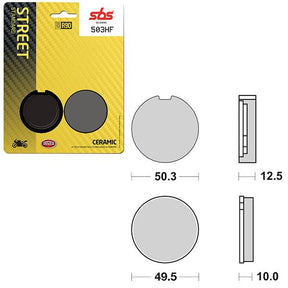 SBS ATV/UTV CERAMIC BRAKE PAD (6190503108) - DRIVEN Canada's Powersports 6190503108