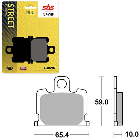 SBS ATV/UTV CERAMIC BRAKE PAD (6190547108) - DRIVEN Canada's Powersports 6190547108