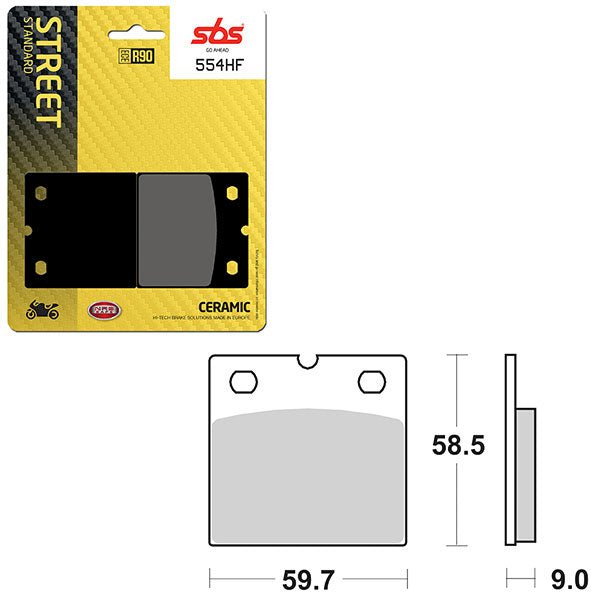 SBS ATV/UTV CERAMIC BRAKE PAD (6190554108) - DRIVEN Canada's Powersports 6190554108