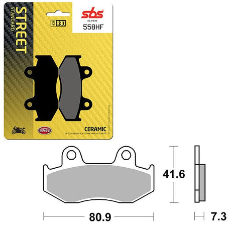 SBS ATV/UTV CERAMIC BRAKE PAD (6190558108) - DRIVEN Canada's Powersports 6190558108