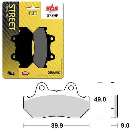 SBS ATV/UTV CERAMIC BRAKE PAD (6190572108) - DRIVEN Canada's Powersports 6190572108