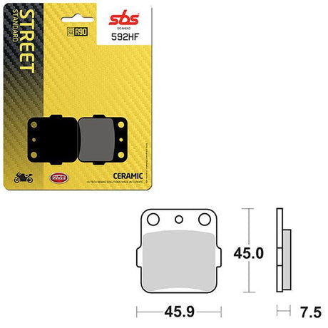 SBS ATV/UTV CERAMIC BRAKE PAD (6190592108) - DRIVEN Canada's Powersports 6190592108
