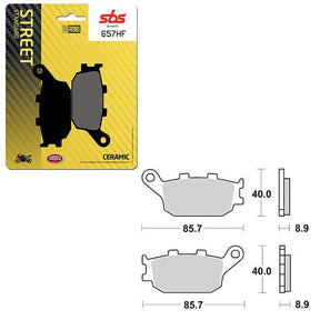 SBS ATV/UTV CERAMIC BRAKE PAD (6190657108) - DRIVEN Canada's Powersports 6190657108