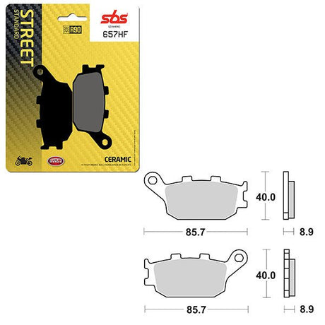SBS ATV/UTV CERAMIC BRAKE PAD (6190657108) - DRIVEN Canada's Powersports 6190657108