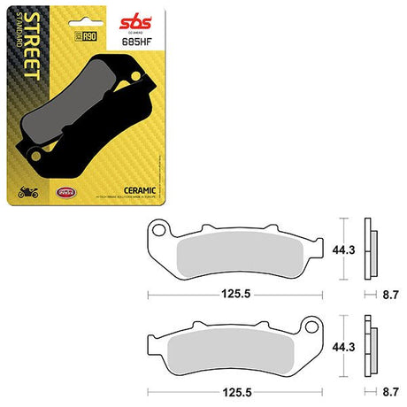 SBS ATV/UTV CERAMIC BRAKE PAD (6190685108) - DRIVEN Canada's Powersports 6190685108