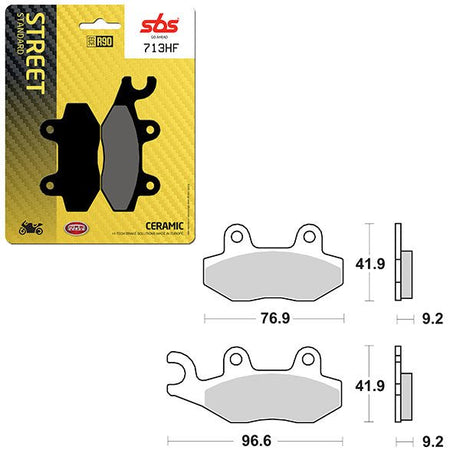 SBS ATV/UTV CERAMIC BRAKE PAD (6190713108) - DRIVEN Canada's Powersports 6190713108