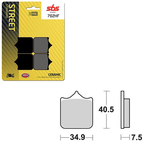 SBS ATV/UTV CERAMIC BRAKE PAD (6190762108) - DRIVEN Canada's Powersports 6190762108