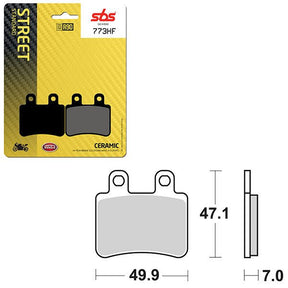 SBS ATV/UTV CERAMIC BRAKE PAD (6190773108) - DRIVEN Canada's Powersports 6190773108