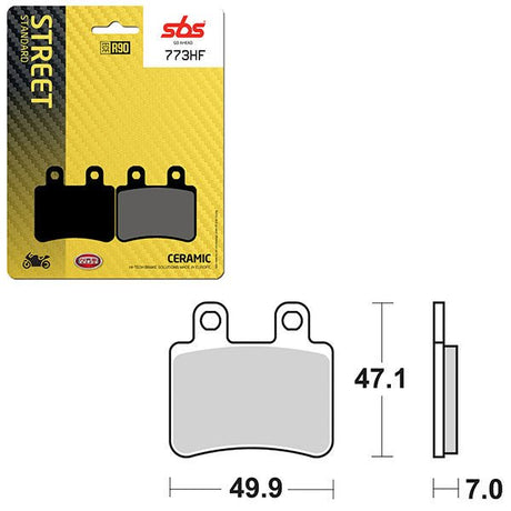 SBS ATV/UTV CERAMIC BRAKE PAD (6190773108) - DRIVEN Canada's Powersports 6190773108