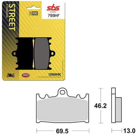 SBS ATV/UTV CERAMIC BRAKE PAD (6190789108) - DRIVEN Canada's Powersports 6190789108