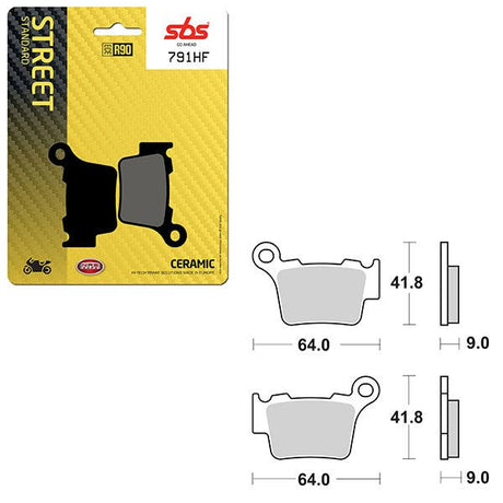 SBS ATV/UTV CERAMIC BRAKE PAD (6190791108) - DRIVEN Canada's Powersports 6190791108