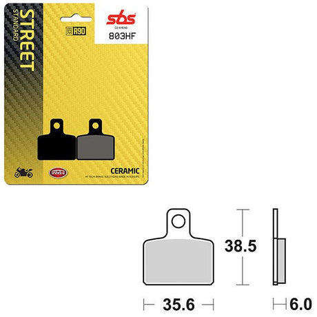 SBS ATV/UTV CERAMIC BRAKE PAD (6190803108) - DRIVEN Canada's Powersports 6190803108
