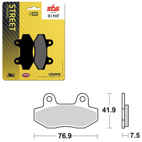 SBS ATV/UTV CERAMIC BRAKE PAD (6190814108) - DRIVEN Canada's Powersports 6190814108