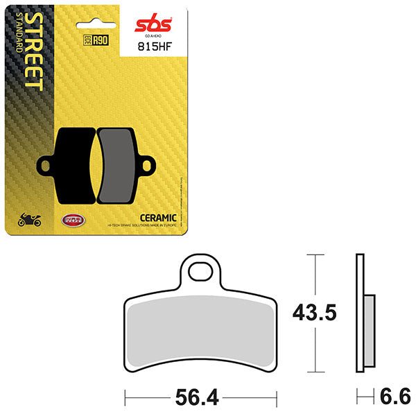 SBS ATV/UTV CERAMIC BRAKE PAD (6190815108) - DRIVEN Canada's Powersports 6190815108