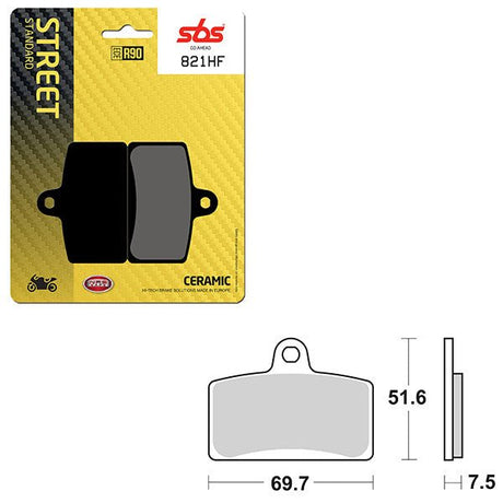 SBS ATV/UTV CERAMIC BRAKE PAD (6190821108) - DRIVEN Canada's Powersports 6190821108