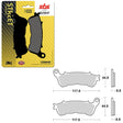 SBS ATV/UTV CERAMIC BRAKE PAD (6190828108) - DRIVEN Canada's Powersports 6190828108