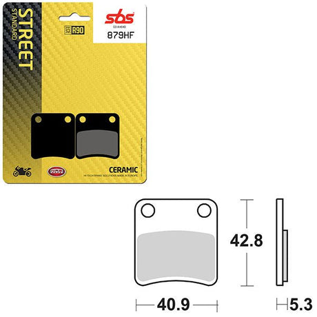 SBS ATV/UTV CERAMIC BRAKE PAD (6190879108) - DRIVEN Canada's Powersports 6190879108